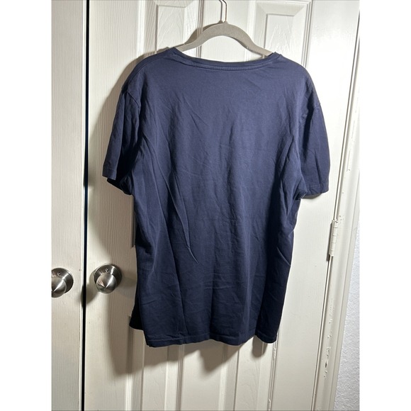 Polo Ralph Lauren Classic Fit Crew Neck Men's T-Shirt Navy Size L - Picture 6 of 6